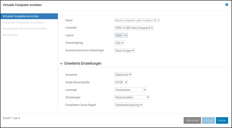 Dell PowerEdge Kurzanleitung 14G - Hetzner Docs
